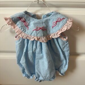 Smocked Flamingo Bow Bubble
